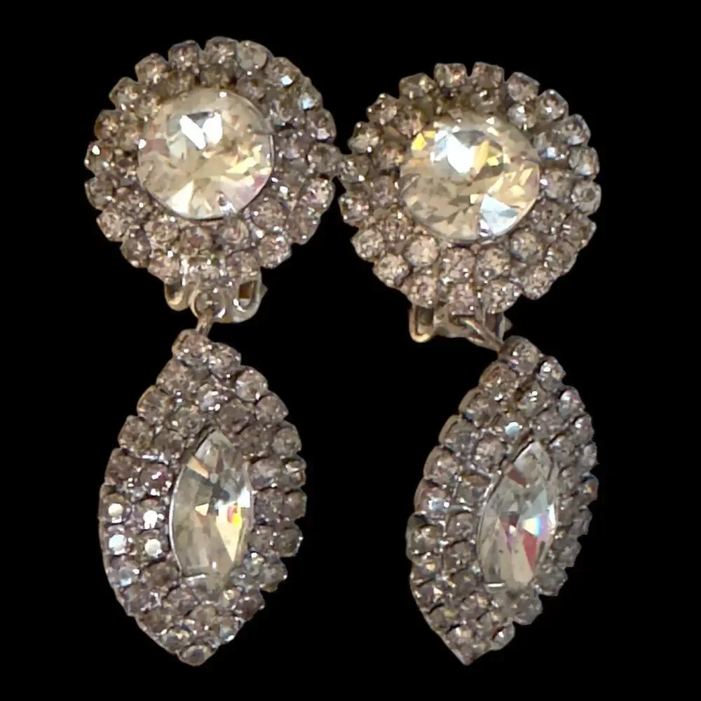 Hobé vintage crystal